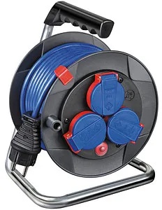 Garant Kompakt Kabeltrommel (15m Kabel in blau, Schutzkontakt-Stecker Test & Preisvergleich