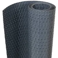 vidaXL Balkon-Sichtschutz 600 x 90 cm Anthrazit Rattan