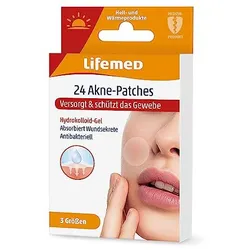 Lifemed Akne-Patches Pflaster 3x24 St transparent Unisex