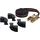 BGS Schutzbacken Kunststoff 5 m x 25 mm schwarz