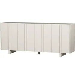 Sideboard Basu aus Kiefernholz, Natur