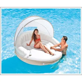 Intex Badeinsel Relaxlounge Canopy Island inkl. Sonnendach