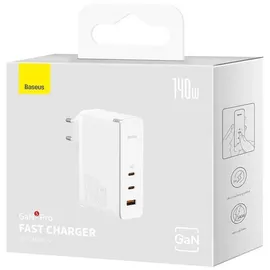 Baseus GaN5 Pro Fast Charger weiß (CCGP100202)