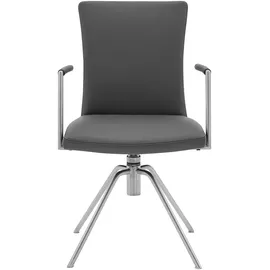 Musterring Helmond 6720 Armlehnstuhl 55 x 58 x 91 cm grau 1 St.