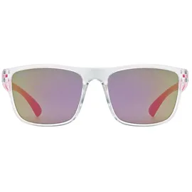 Uvex Rookie Sonnenbrille Clear Pink/Mirror Pink