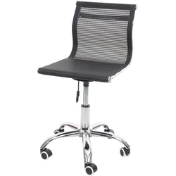 Bürostuhl MCW-K53, Drehstuhl Schreibtischstuhl Computerstuhl, Netzbezug Stoff/Textil ~ schwarz