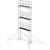 Günzburger Munk Rollgerüst SG 0,75 x 3,0 m mit Ausleger Plattformhöhe 7,55 m