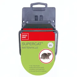 SWISSINNO SuperCat Rattenfalle | Schnelle und sichere Schädlingsbekämp