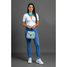 COLLEZIONE ALESSANDRO Alessa Umhängetasche Kunstleder Blue