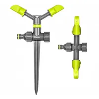 Bradas 2-Arm Kreisregner bis 135 m2 grau