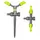 Bradas 2-Arm Kreisregner bis 135 m2 grau