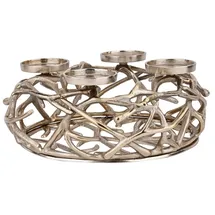 Star Trading Kerzenständer Oroquieta goldfarbig 422057