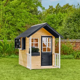 zwerkules Spielhaus Holli 137 x 121 x 140 cm Natur