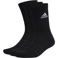 adidas Cushioned Crew Socken 3er Pack Black / White 49-51
