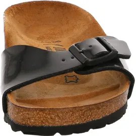 Birkenstock Madrid Birko-Flor Lack schmal schwarz lack 38