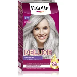 Schwarzkopf Palette Deluxe Permanent-Haarfarbe Farbton U71 Frosty Silver 1 St.