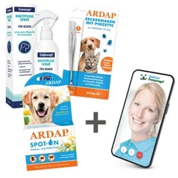 ARDAP Dr. Fressnapf Floh- und Zeckenschutz-Paket für Hunde L