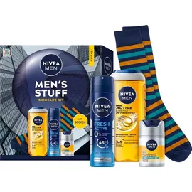 NIVEA Körperpflege Men's Stuff Skincare Set 1 Stk