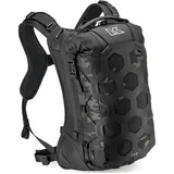 Kriega Trail 18 Multicam, Rucksack wasserdicht - Schwarz/Oliv/Dunkelgrau - 18 l