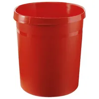 Proregal Klassischer runder Papierkorb aus Kunststoff | 18 Liter,