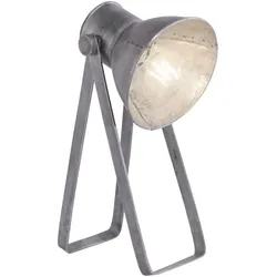 Tischleuchte, Eisenoptik, Industrial Stil, E27, Vintage, Retro Design