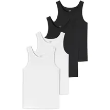 SCHIESSER UNCOVER by SCHIESSER Unterhemd 4er Pack / Weiß XL