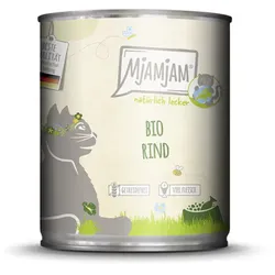 MjAMjAM - BIO für Katze 800g MjAMjAM Katze 6x800g BIO Rind