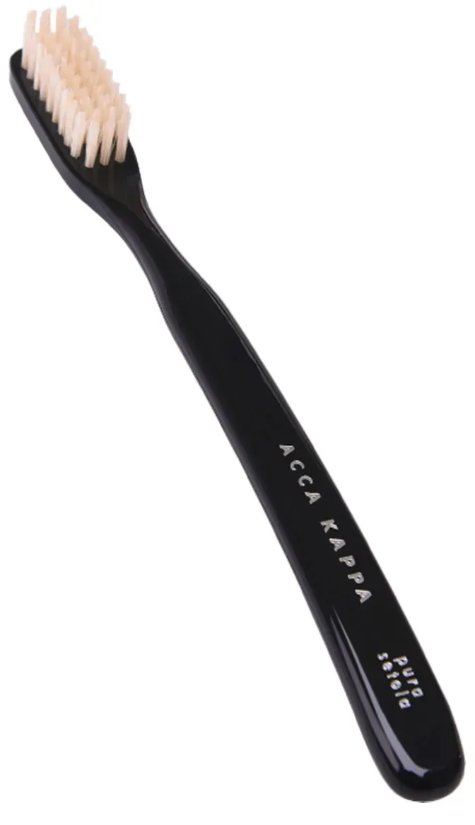 Acca Kappa Vintage Toothbrush Black Soft