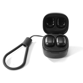 Joyroom Kabellose Kopfhörer, Bluetooth 5.2, IP54 210 mAh (insgesamt), Schwarz (MG-C05) (black)