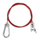moog TRAILERPARTS Abreißseil 1 m mit Gabelkopf für Anhängerkupplung