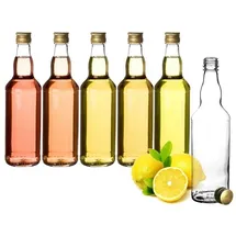 BigDean Glasflasche 500 ml 6 St.