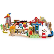 Small Foot Company Holzeisenbahn Hafen (8553)