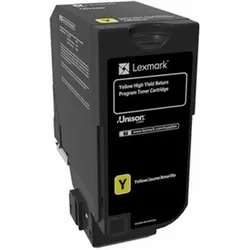 Lexmark 74C2HY0 - Gelb - Toner - Hohe Kapazität