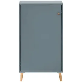 MÖBELPARTNER Serie 500 Aktenschrank 51 x 41 x 92,6 cm blau