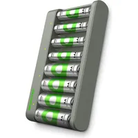 GP Econ E821 8-Slot 4xAA 2100mAh 4xAAA 850mAh