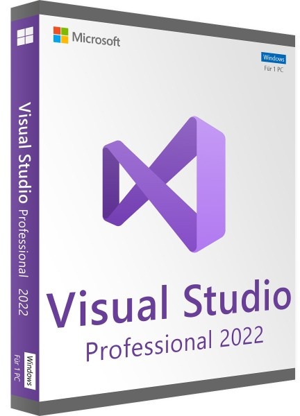 Microsoft Visual Studio 2022 Professional | Zertifiziert