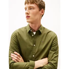 Tommy Hilfiger Langarmhemd TOMMY JEANS "Sabim Stretch Shirt", Herren, Gr.