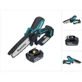 Makita DUC 150 G01 Akku Kettensäge 18 V 15 cm Brushless + 1x Akku 6,0 Ah - ohne Ladegerät