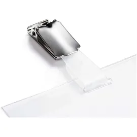 Durable Namensschilder mit Clip 9,0 x 6,0 cm, 25