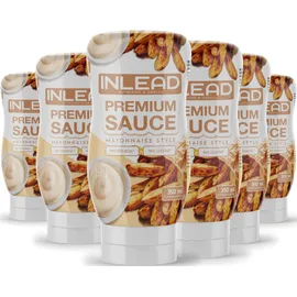 INLEAD Premium Sauce, 6 x 350 ml Flasche, Hamburger Sauce Style