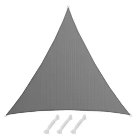 AMANKA UV Sonnensegel Wasserdurchlässig 8x8x8 Dreieckig - Sonnenschutz Garten Terrasse