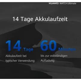 Huawei Watch Ultimate entdeckerschwarz