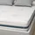 MiaSuite i sogni italiani Topper Memory Foam 90x200 - 3 cm, hoch, abnehmbar AloeVera