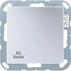 JUNG KNX CO2-Sensor RT-Regler CO2 A 2178 AL aluminium