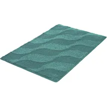 KLEINE WOLKE Onda Petrol 70 x 120 cm