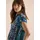 Cecil Print-Shirt CECIL, Damen, Gr. XXL (46), universal blau, Web, 50% Baumwolle, 50% Modal, gemustert, comfort fit normal, U-Boot-Ausschnitt, Bündchen, Shirts, mit U-Boot-Ausschnitt