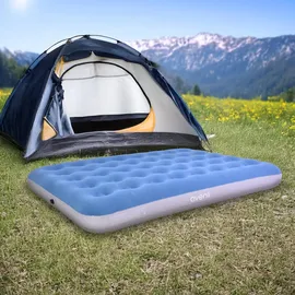 Avenli Luftmatratze Camping 2 Personen 191x137x22cm Luftbett blau 191 x 137 cm,