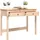 vidaXL Schreibtisch mit Schubladen 100x50x78 cm Massivholz Kiefer