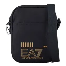 EA7 Unisex. 245086_CC940 Recycelte Umhängetasche schwarz (OSFA), Lässig, Polyester