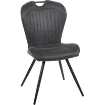 Duo Collection »Zoe Esszimmerstuhl, 4er-Set« (Set) 4 Stk.robuster Stoff- oder Mikrofaserbezug, mit Griff